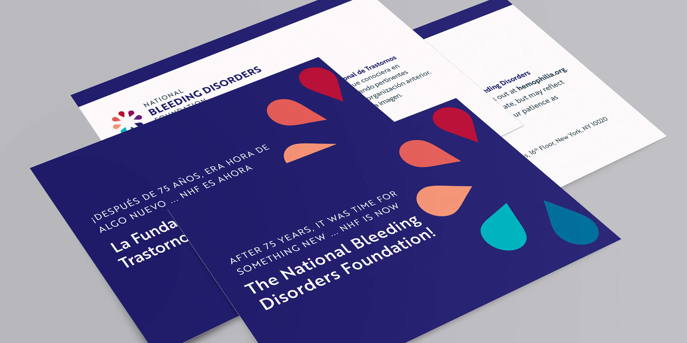 Rebranding a nonprofit organization the National Bleeding Disorders Foundation